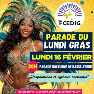Lundi Gras | Parade nocturne de Basse-Terre